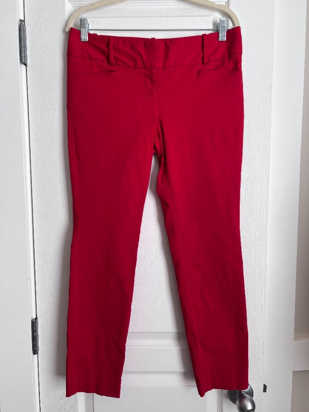 The Limited "Ideal Stretch" Red Ankle Dress Pants - Size 6